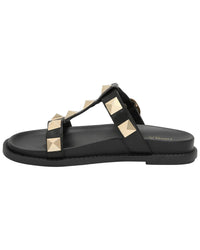 Tiffany & Fred Paris Leather Slide Sandal
