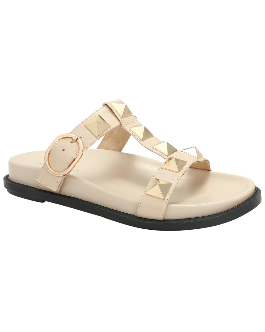 Tiffany & Fred Paris Leather Slide Sandal