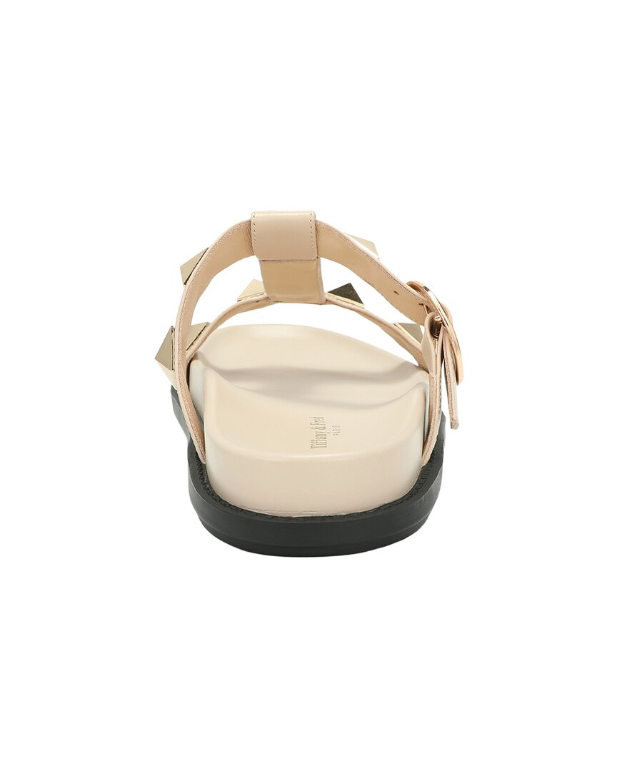 Tiffany & Fred Paris Leather Slide Sandal
