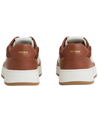 Reiss Astor Leather Paneled Trainer