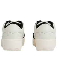 Reiss Ruth Leather & Suede Low-Top Trainer