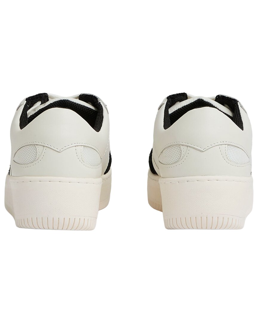 Reiss Ruth Leather & Suede Low-Top Trainer