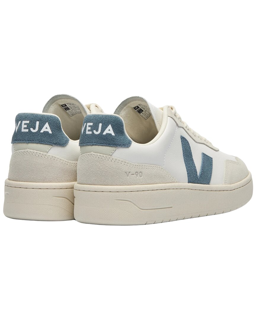 Veja V-90 Leather & Suede Sneaker