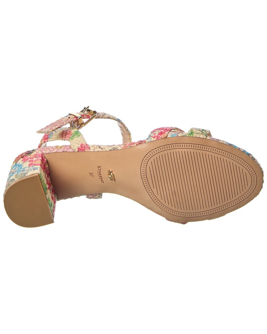 Dune London Merisa Raffia Heeled Sandal