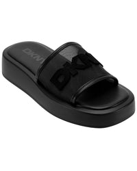 Dkny Orion Logo Mesh Platform Slide
