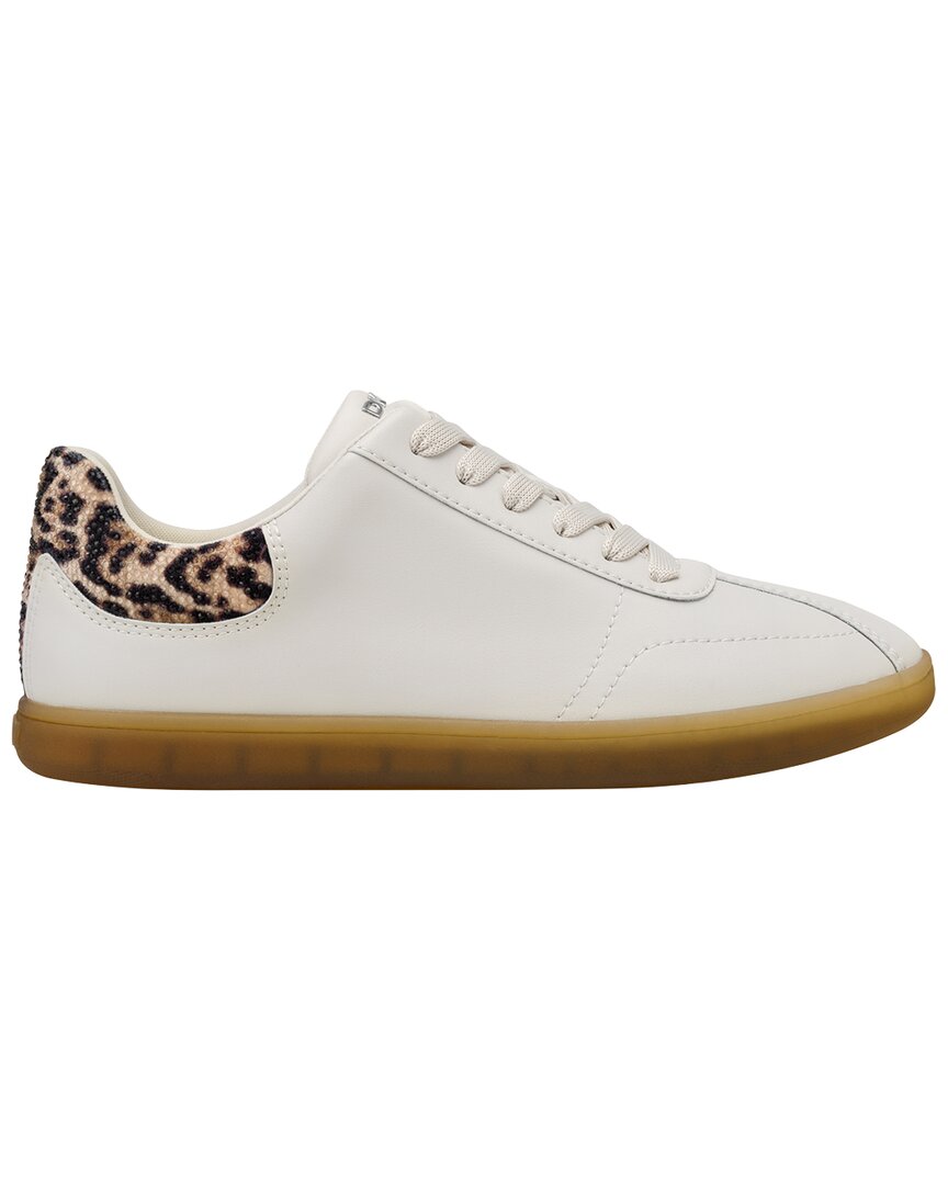 Dkny Lace Leather Lace-Up Sneaker