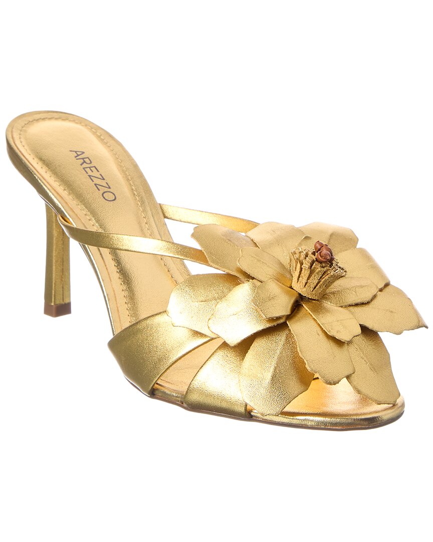 Arezzo Daisy Leather Sandal