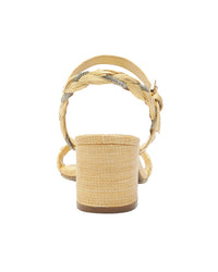 Arezzo Mila Raffia Sandal
