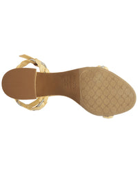 Arezzo Mila Raffia Sandal