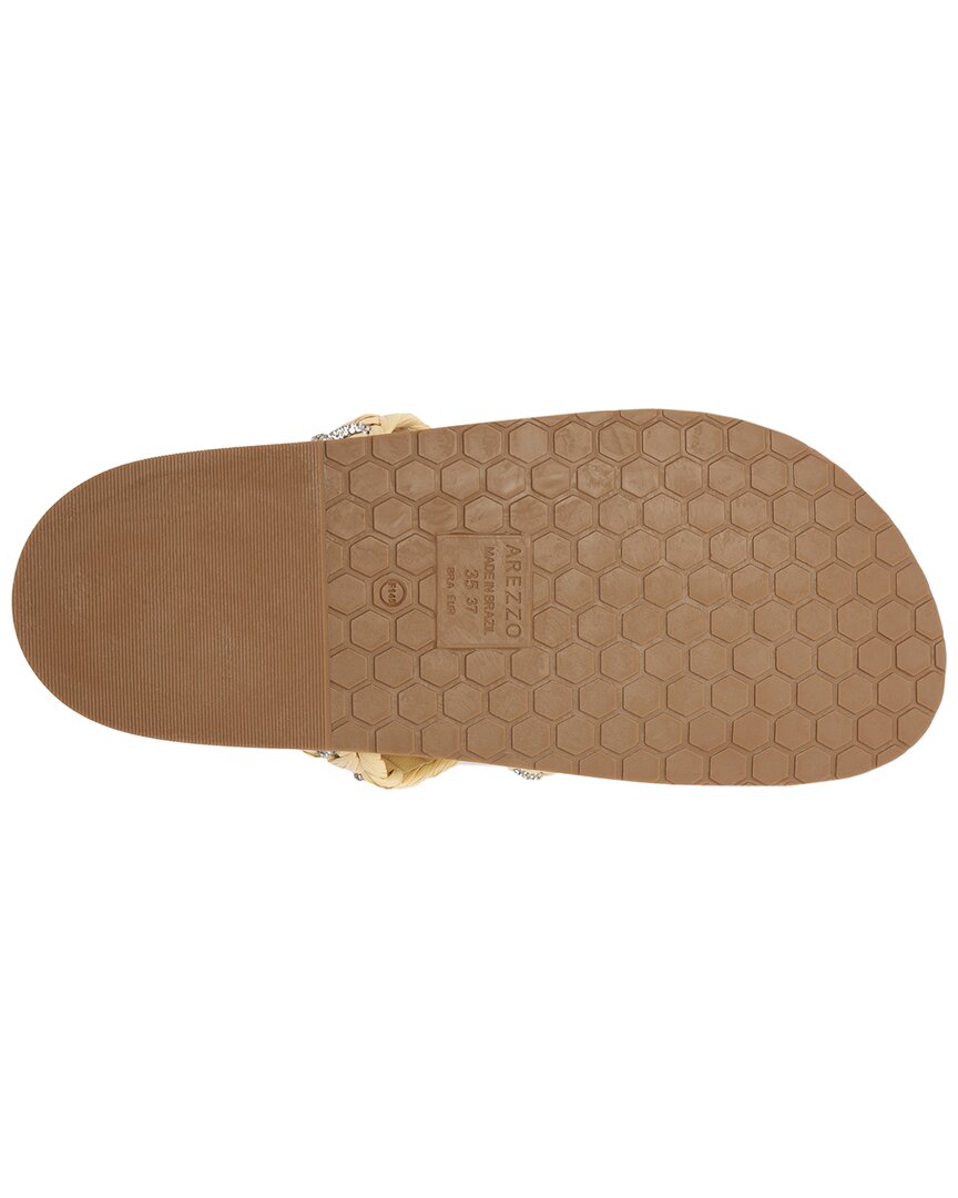 Arezzo Mila Raffia Sandal