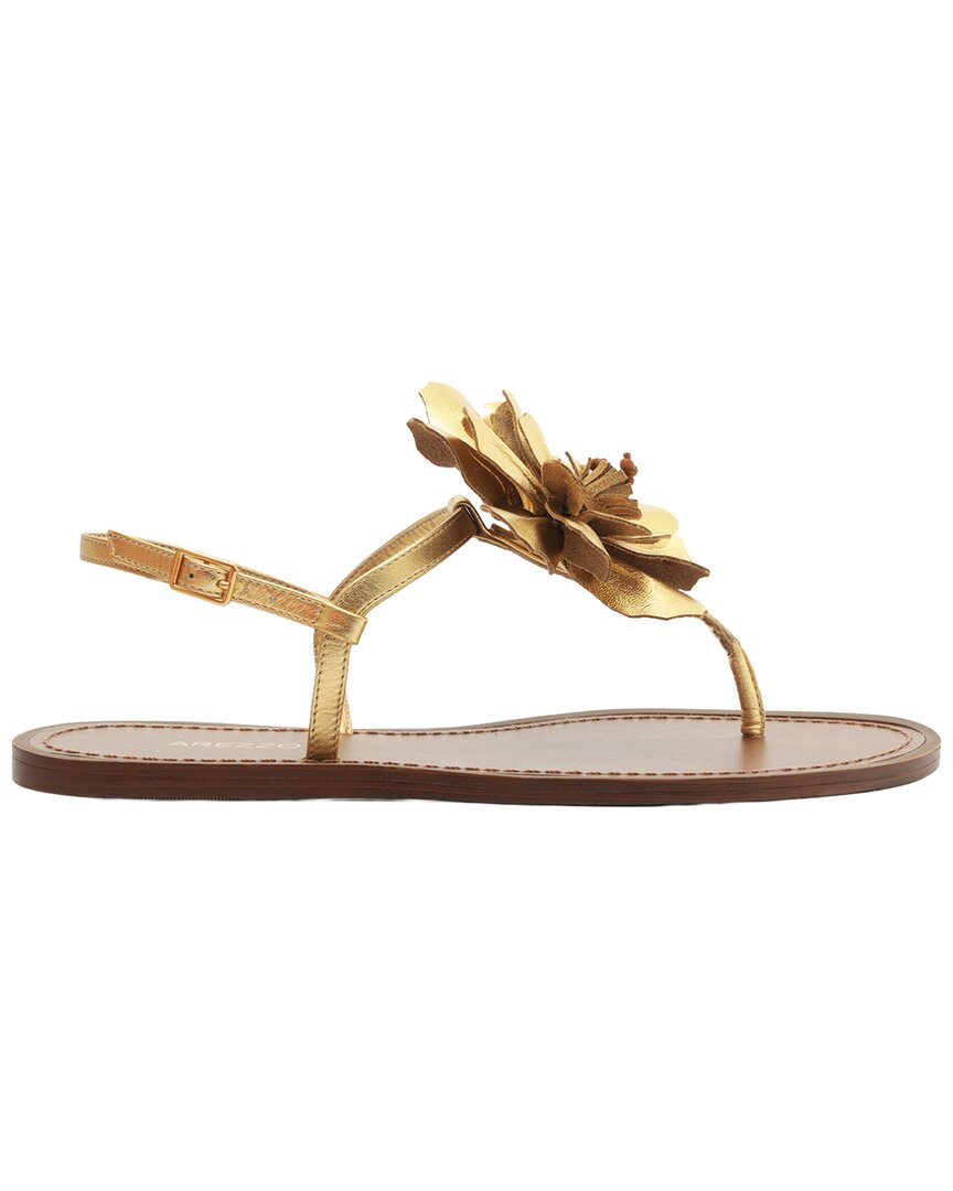 Arezzo Daisy Leather Sandal