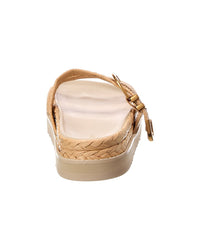 Simkhai Aida Raffia Buckle Sandal