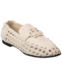 Simkhai Dion Woven Leather Loafer