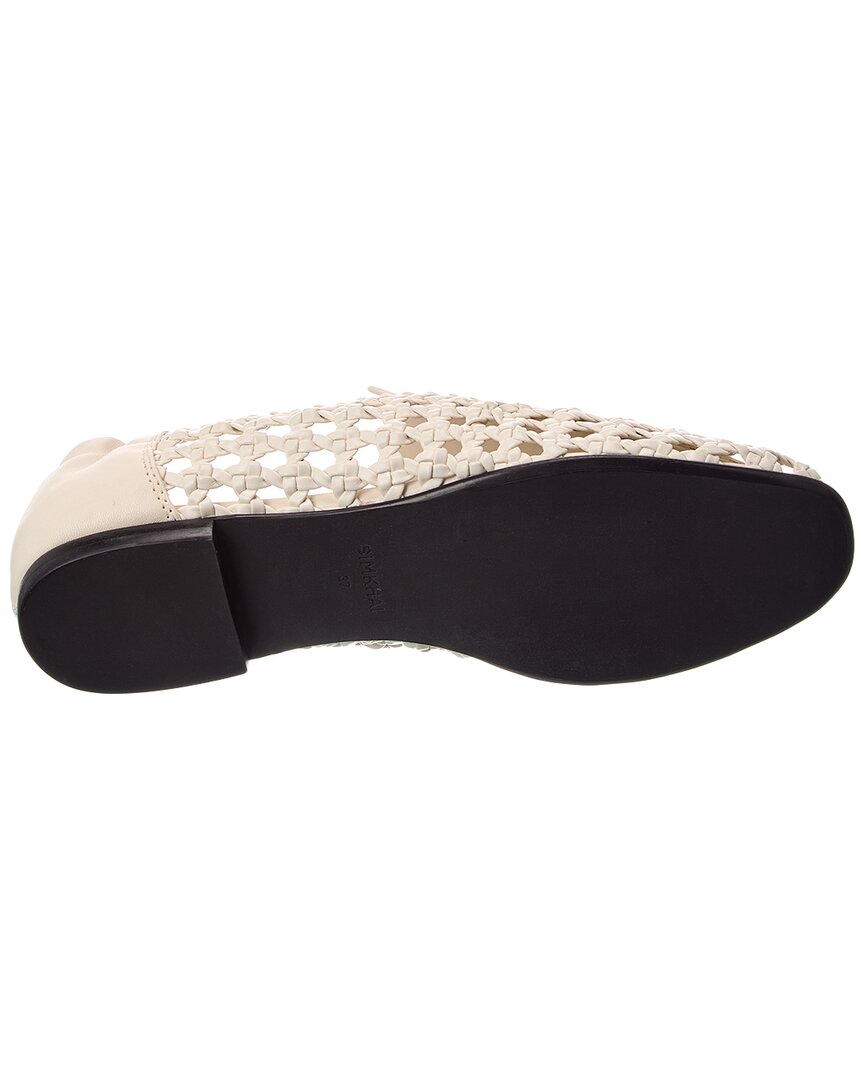 Simkhai Dion Woven Leather Loafer