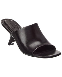 Simkhai Shadow Mule Leather Sandal
