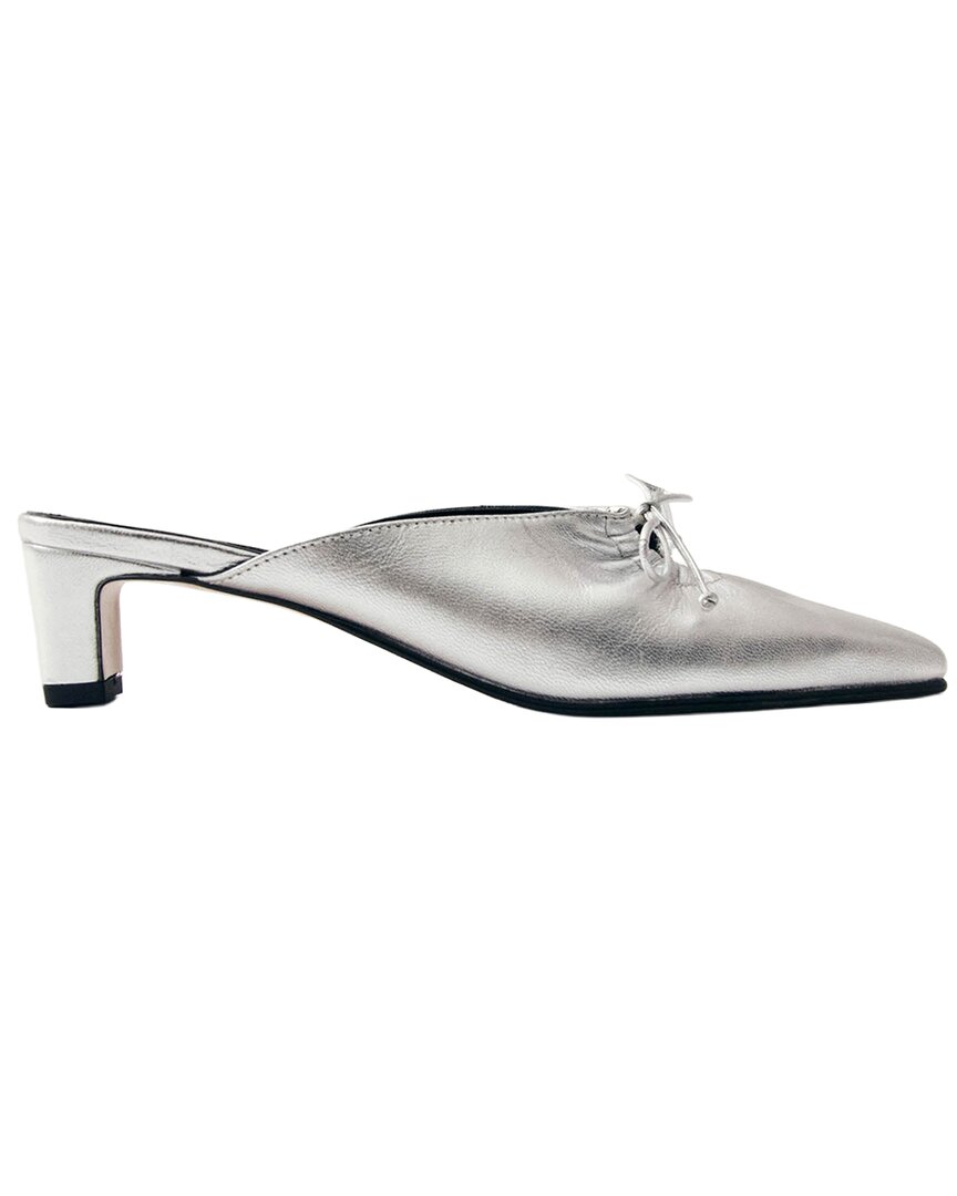 ALOHAS Alohas Amar Shimmer Leather Pump