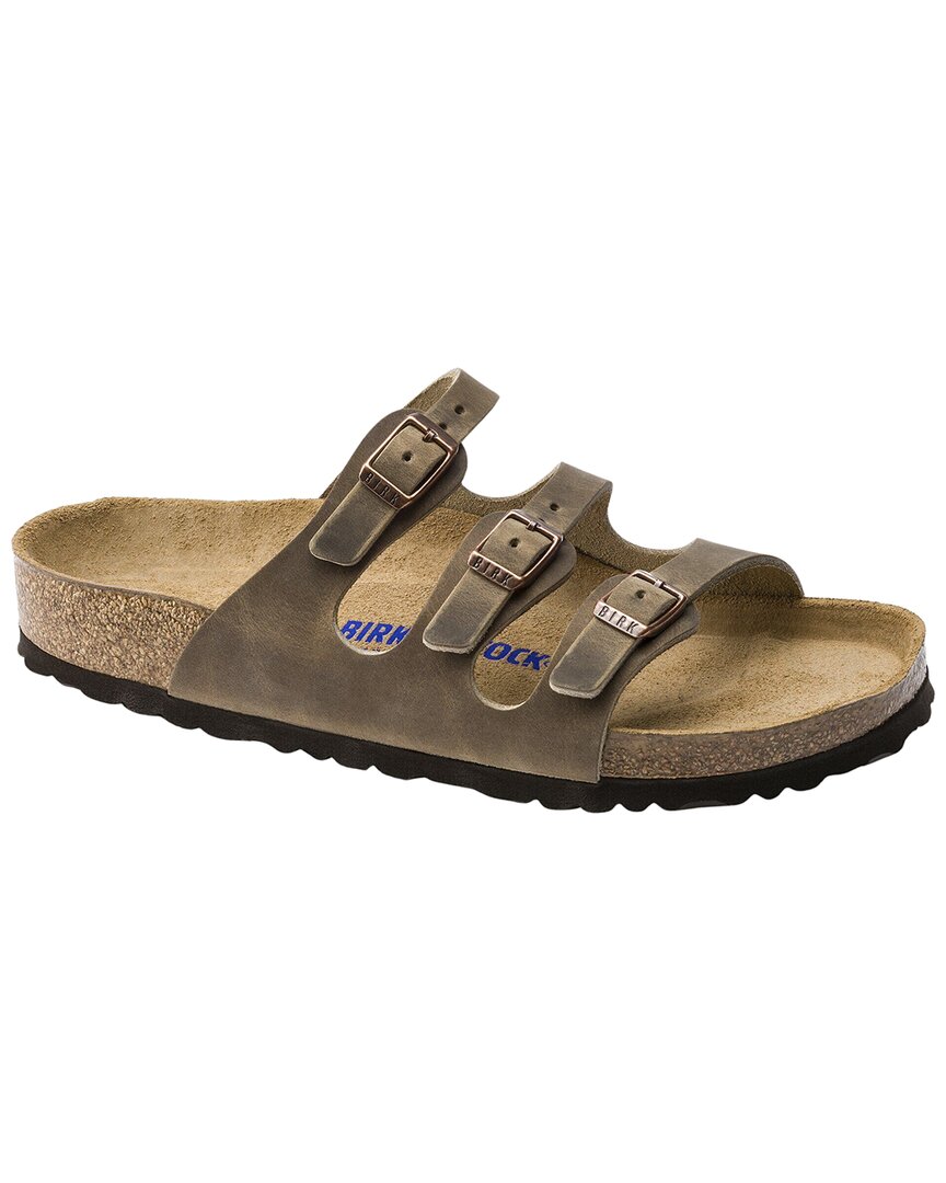 Birkenstock Birkenstock Florida Soft Footbed Leather Sandal