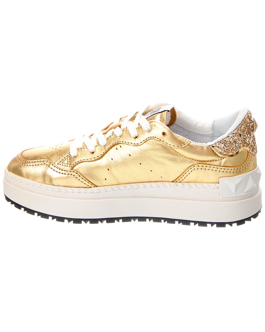 Schutz St Bold Leather Sneaker