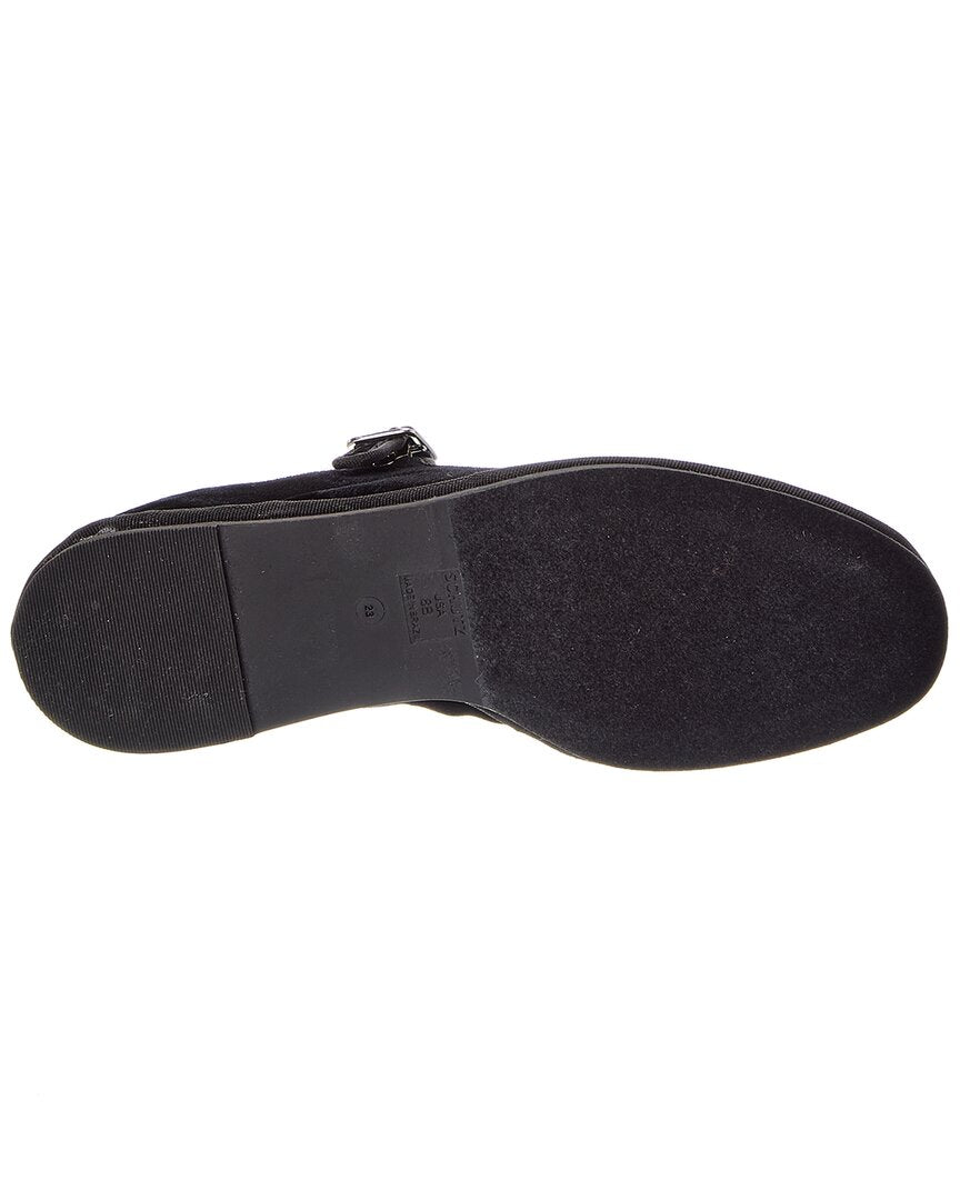 Schutz Clarissa Lace Velvet Ballet Flat
