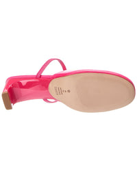 Schutz Bertie Mid Block Leather Pump