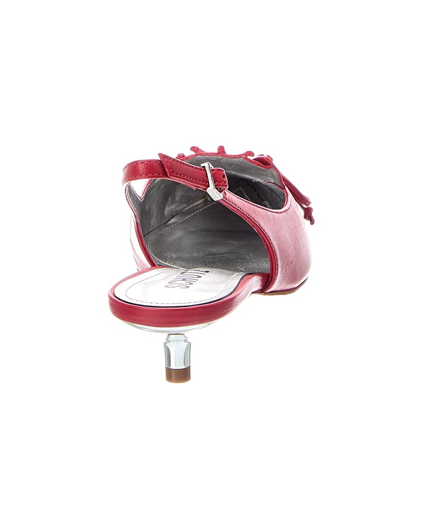 Schutz Zane Mid Leather Stiletto Pump