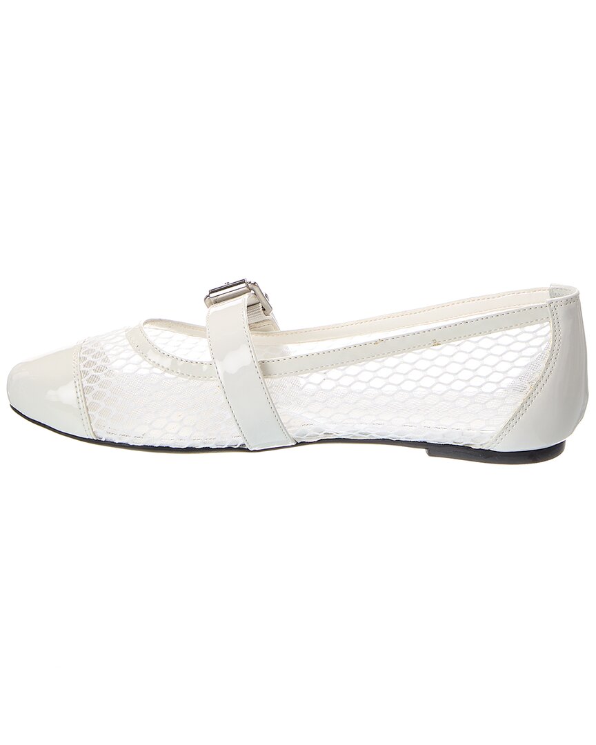 Schutz Hanna Mesh & Patent Ballet Flat