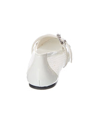 Schutz Hanna Mesh & Patent Ballet Flat