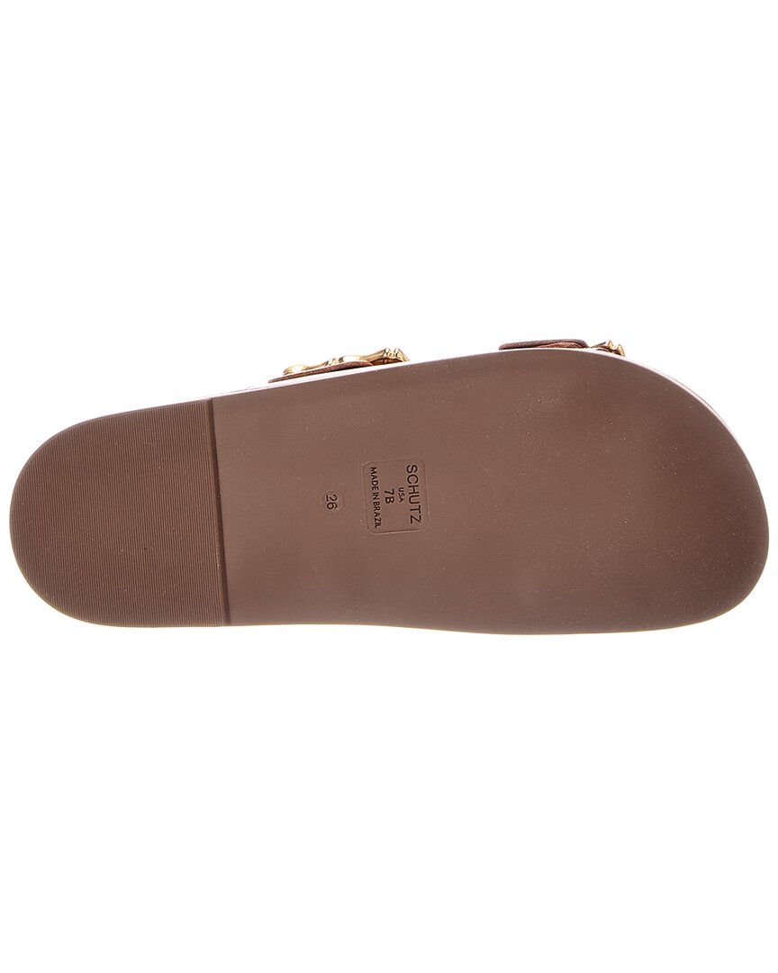 Schutz Enola Sporty Leather Sandal