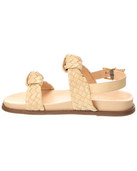Schutz Kareena Knot Sporty Leather Sandal