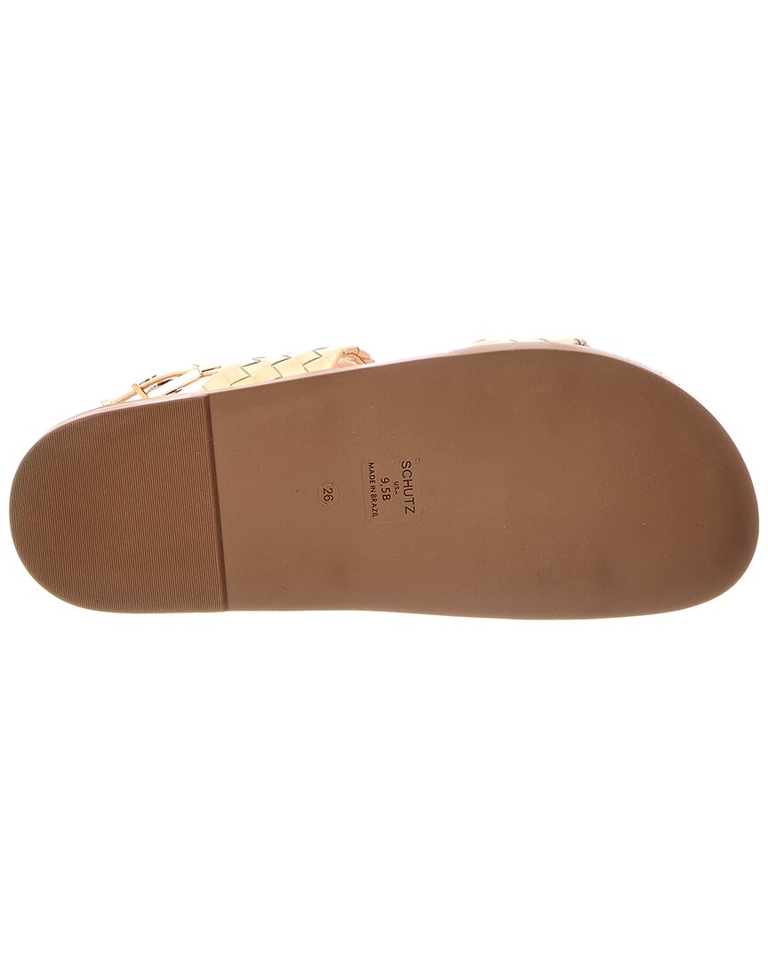 Schutz Kareena Knot Sporty Leather Sandal