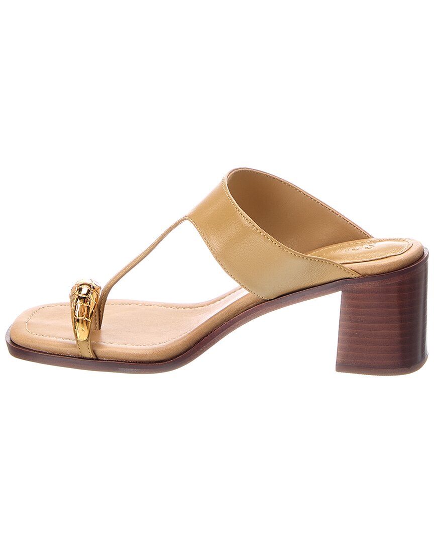 Schutz Bennett Leather Sandal