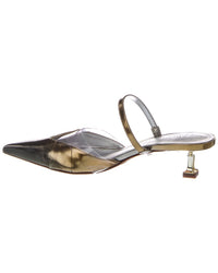 Schutz Tori Kitten Mid Stiletto Pump