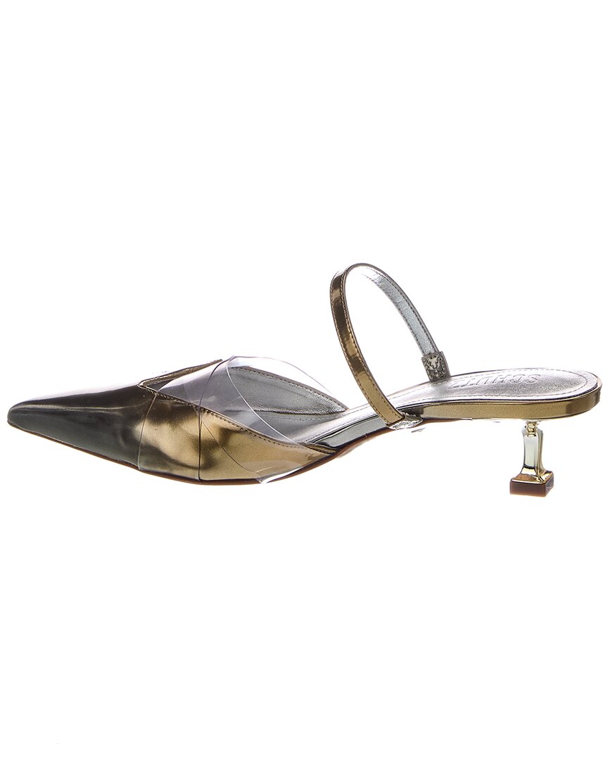 Schutz Tori Kitten Mid Stiletto Pump