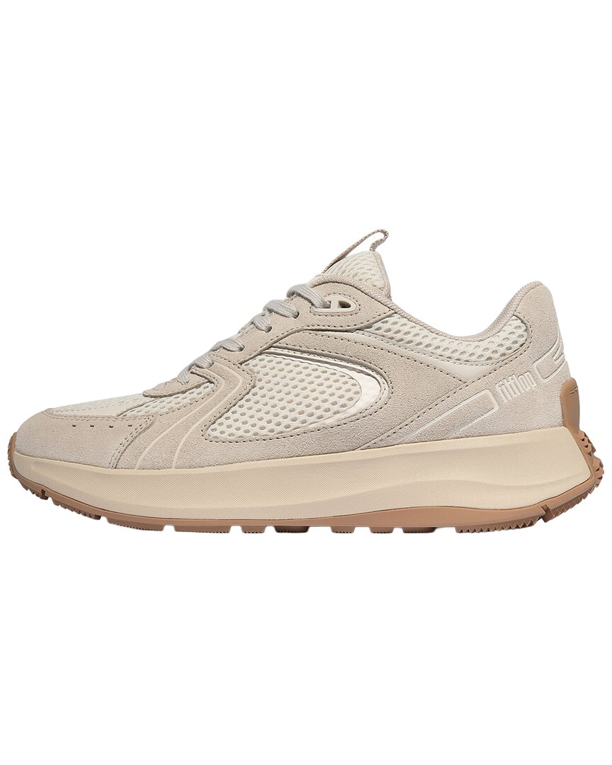 Fitflop F-Mode Flow Crystal Suede Sneaker