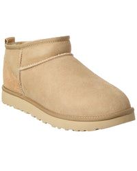 UGG Ugg Classic Ultra Mini Suede & Shearling Boot