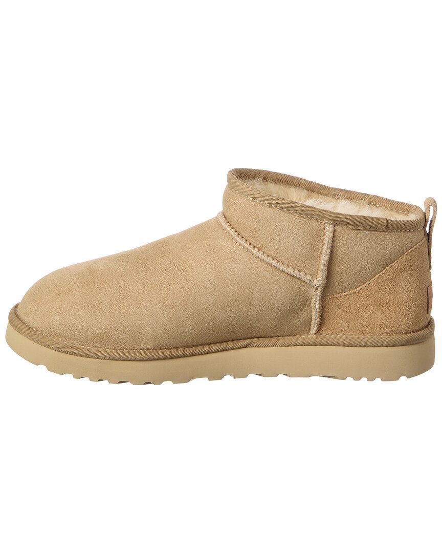 UGG Ugg Classic Ultra Mini Suede & Shearling Boot