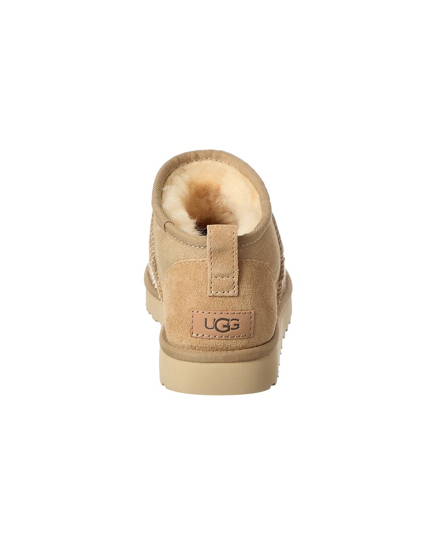 UGG Ugg Classic Ultra Mini Suede & Shearling Boot