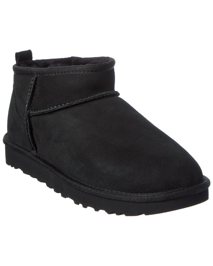 UGG Ugg Classic Ultra Mini Suede & Shearling Boot