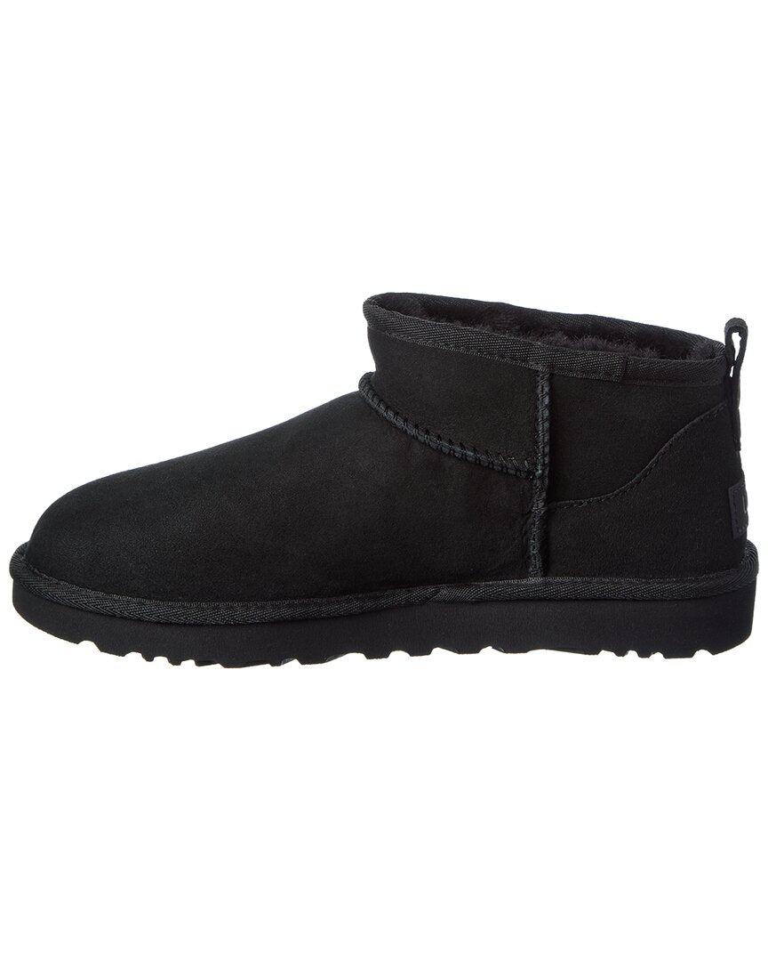 UGG Ugg Classic Ultra Mini Suede & Shearling Boot
