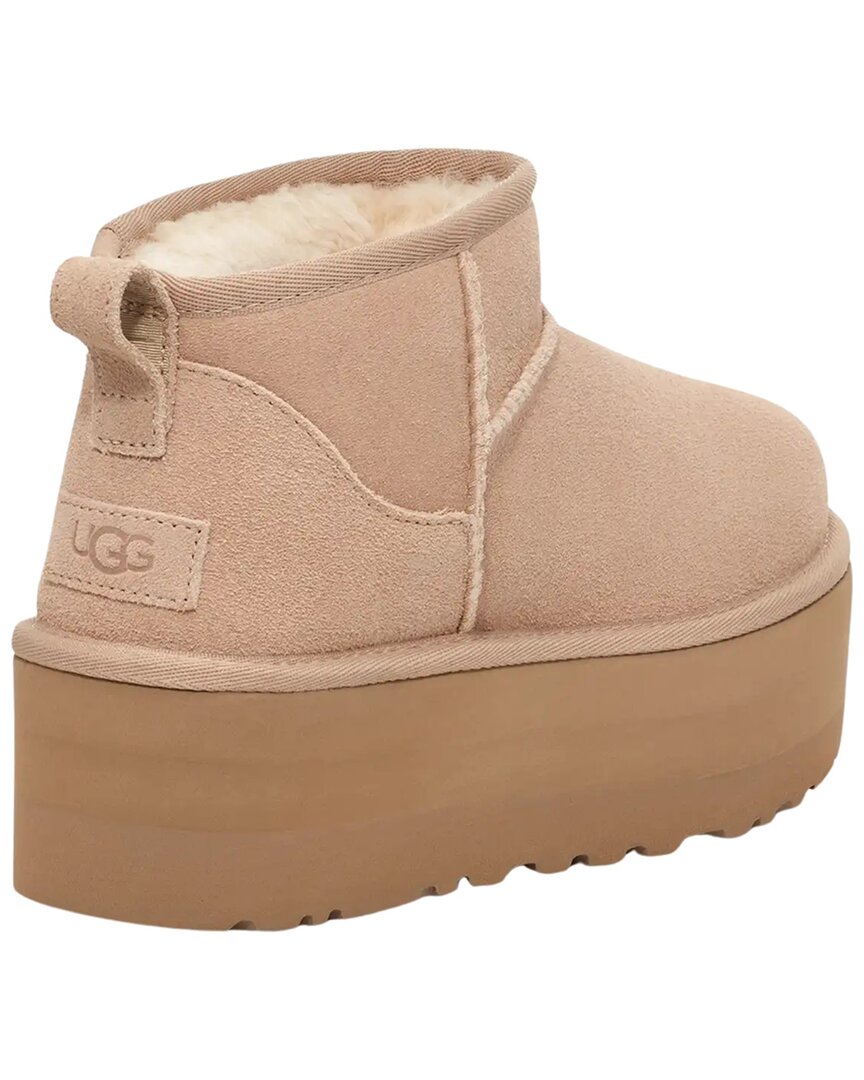 Ugg Classic Ultra Mini Platform Suede Boot