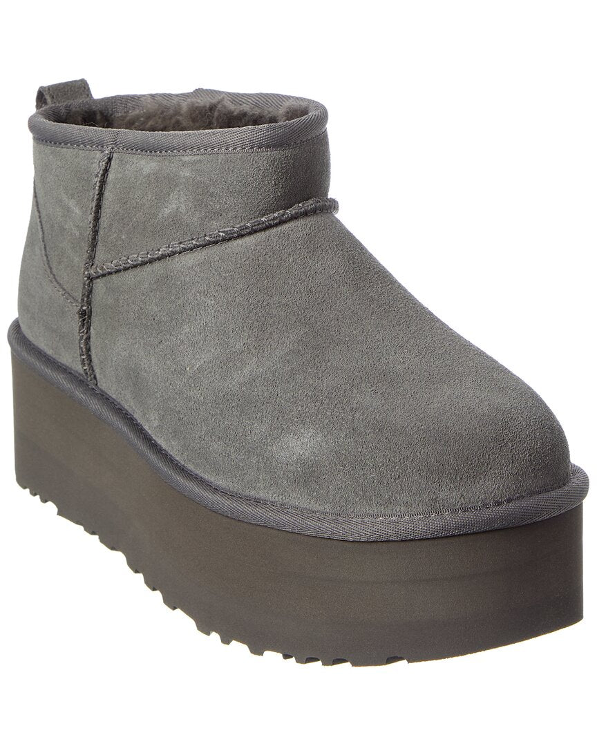 UGG Ugg Classic Ultra Mini Platform Suede Boot