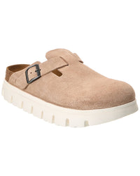 Birkenstock Papillio By Birkenstock Boston Chunky Narrow Suede Clog