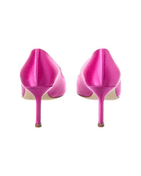 Manolo Blahnik Hangisi 70 Satin Pump (Authentic Pre-Loved)