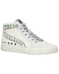 Vintage Havana Gadol High 17 Leather & Suede-Trim Sneaker