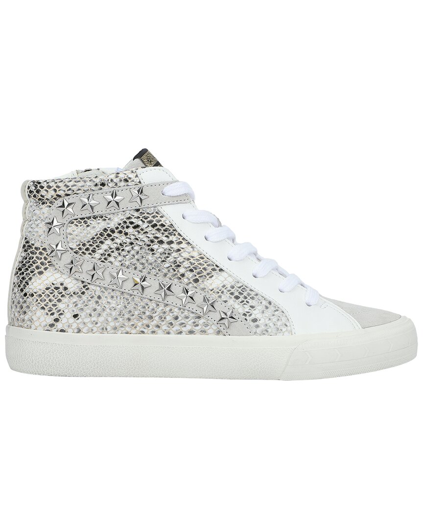 Vintage Havana Kate High 1 Leather & Suede Sneaker