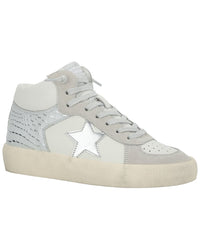 Vintage Havana Reflex High Leather & Suede Sneaker