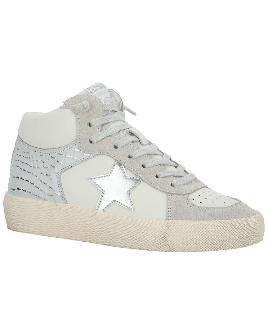 Vintage Havana Reflex High Leather & Suede Sneaker