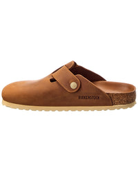 Birkenstock Boston Big Buckle Narrow Leather Clog
