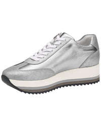 Johnston & Murphy Gracie Leather & Suede Sneaker