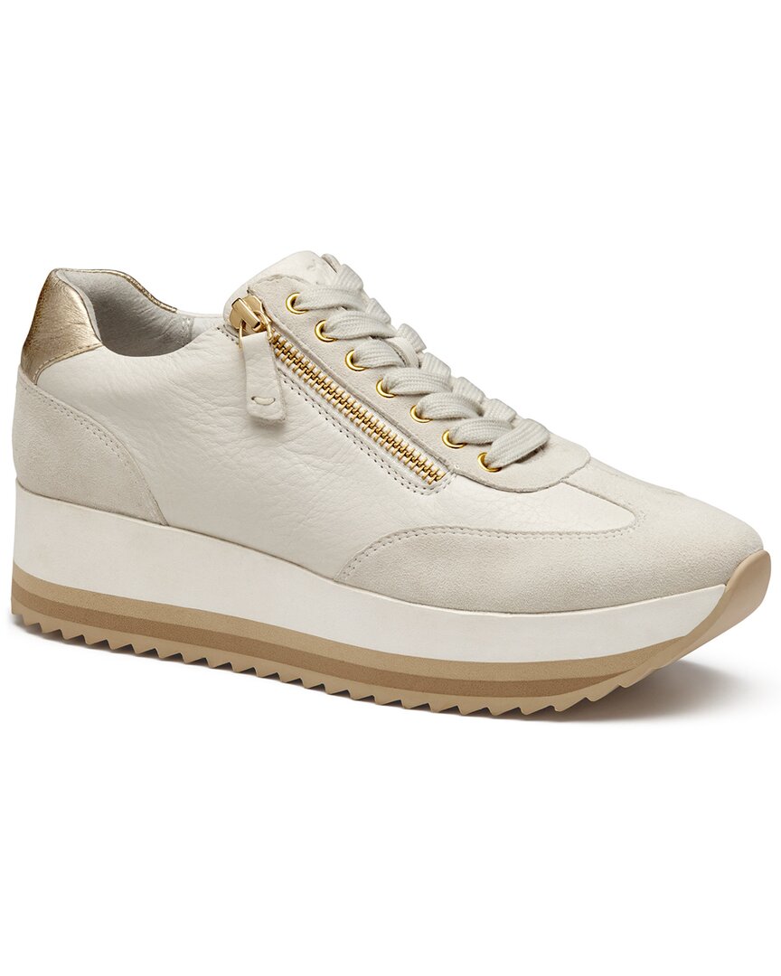 Johnston & Murphy Gracie Leather & Suede Sneaker
